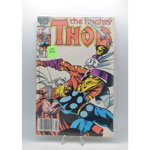 1986 MARVEL THOR MIGHTY #369