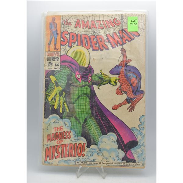 1968 MARVEL AMAZING SPIDER-MAN #66