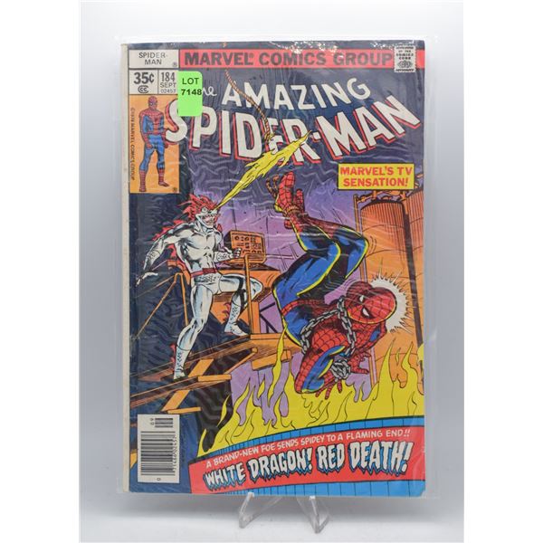 1978 MARVEL AMAZING SPIDER-MAN #184