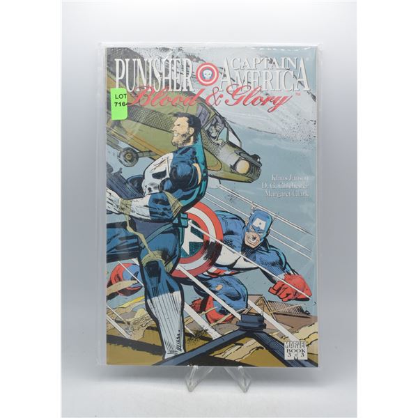 1992 MARVEL BLOOD & GLORY (PUNISHER CAPTAIN