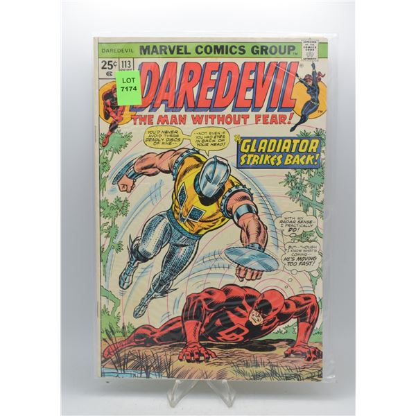 1974 MARVEL DAREDEVIL #113