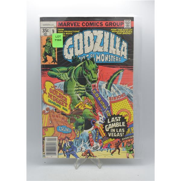1978 MARVEL GODZILLA KING OF THE MONSTERS #9