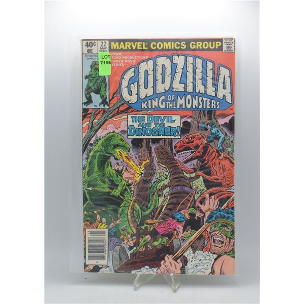 1979 MARVEL GODZILLA KING OF THE MONSTERS #22