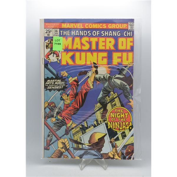 1976 MARVEL HANDS OF SHANG-CHI MASTER OF KUNG FU