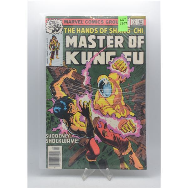 1979 MARVEL HANDS OF SHANG-CHI MASTER OF KUNG FU