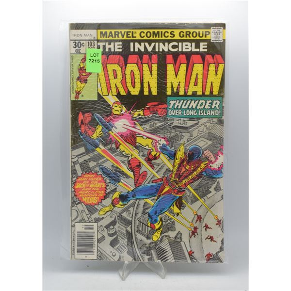 1977 MARVEL INVINCIBLE IRON MAN #103