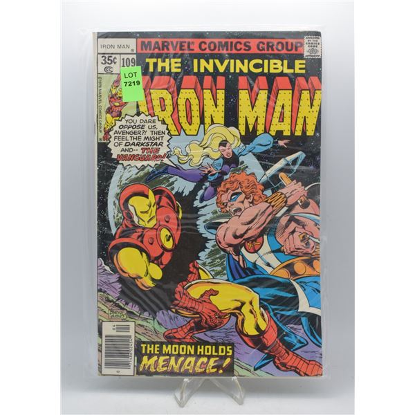 1978 MARVEL INVINCIBLE IRON MAN #109