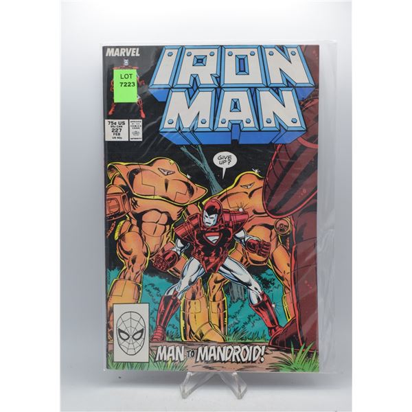 1987 MARVEL IRON MAN #227