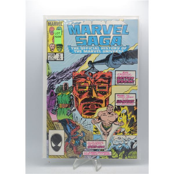 1986 MARVEL MARVEL SAGA #3