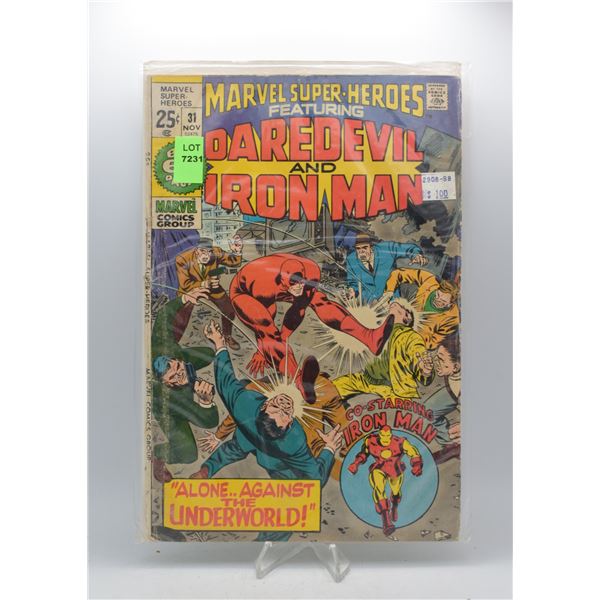 1971 MARVEL MARVEL SUPER HEROES: DAREDEVIL VS