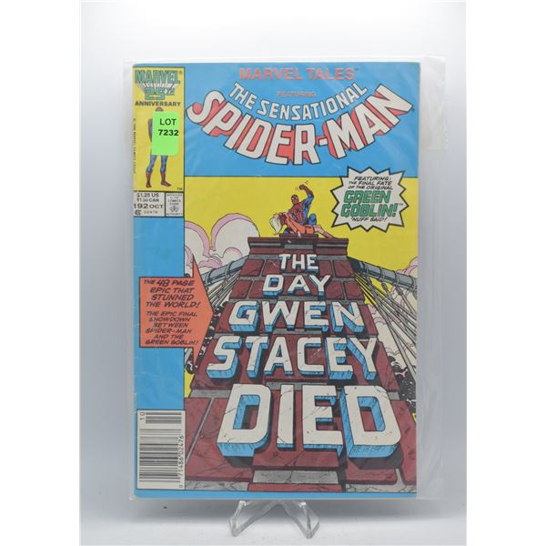 1986 MARVEL MARVEL TALES FEATURING SENSATIONAL