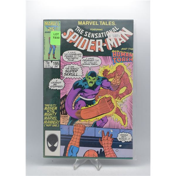 1986 MARVEL MARVEL TALES FEATURING SENSATIONAL