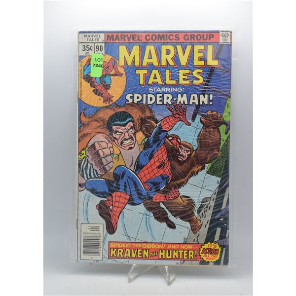 1977 MARVEL MARVEL TALES STARRING: SPIDER-MAN #90