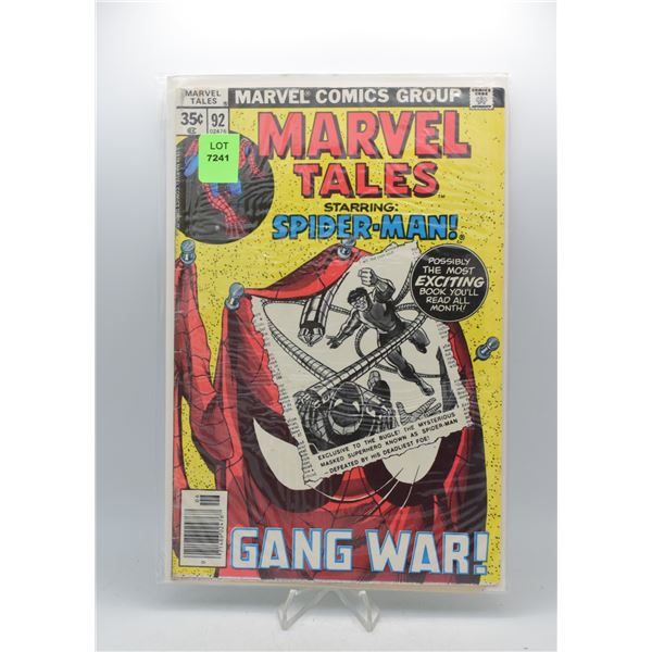 1978 MARVEL MARVEL TALES STARRING: SPIDER-MAN #92