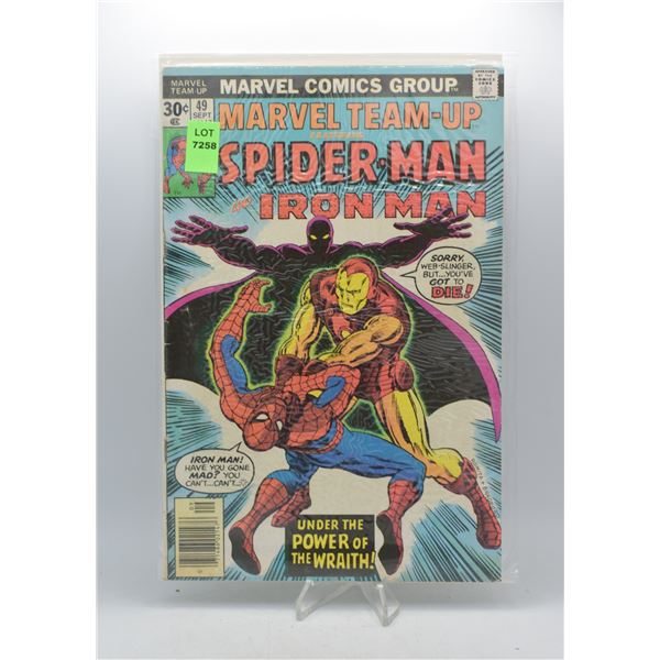 1976 MARVEL MARVEL TEAM UP FEATURING SPIDERMAN