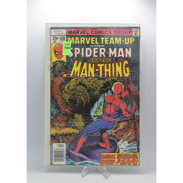 1978 MARVEL MARVEL TEAM UP FEATURING SPIDERMAN