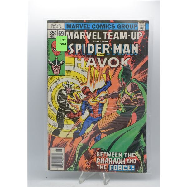 1978 MARVEL MARVEL TEAM UP FEATURING SPIDERMAN