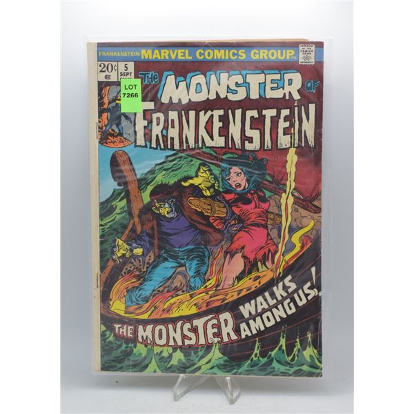 1973 MARVEL MONSTER FRANKENSTEIN #5