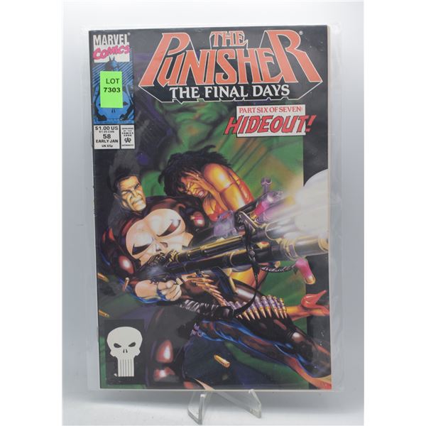 1992 MARVEL PUNISHER FINAL DAYS #58