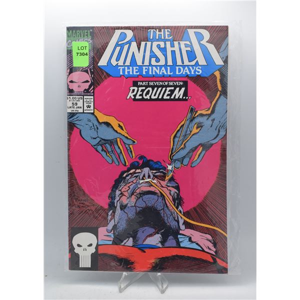1992 MARVEL PUNISHER FINAL DAYS #59