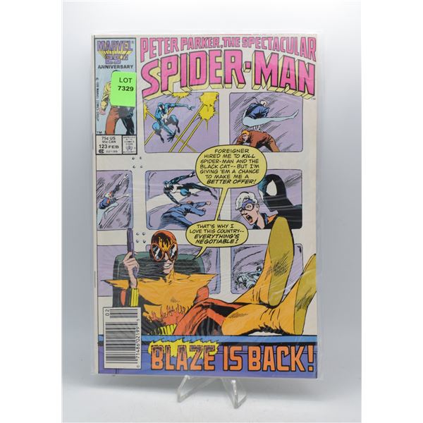 1986 MARVEL SPECTACULAR SPIDER-MAN #123