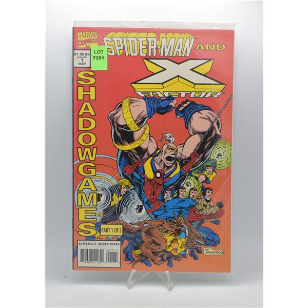 1994 MARVEL SPIDER-MAN AND X-FACTOR #1
