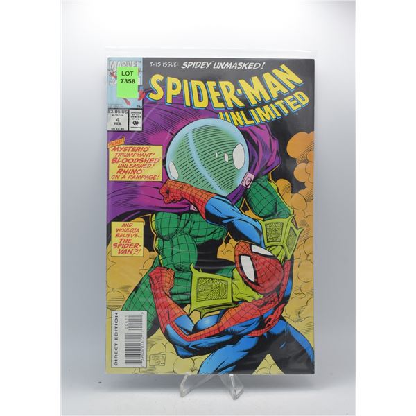 1994 MARVEL SPIDER-MAN UNLIMITED #4