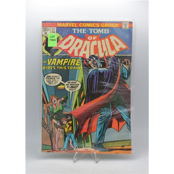 1974 MARVEL TOMB OF DRACULA #17