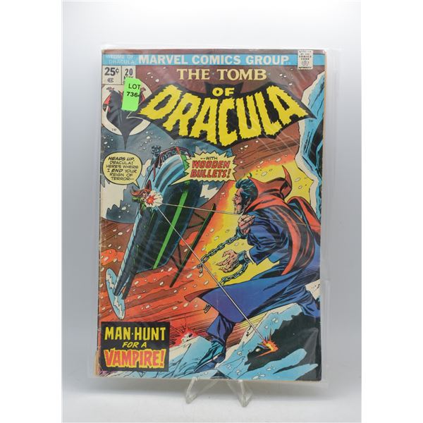 1974 MARVEL TOMB OF DRACULA #20