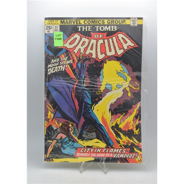 1974 MARVEL TOMB OF DRACULA #27