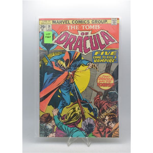 1975 MARVEL TOMB OF DRACULA #28