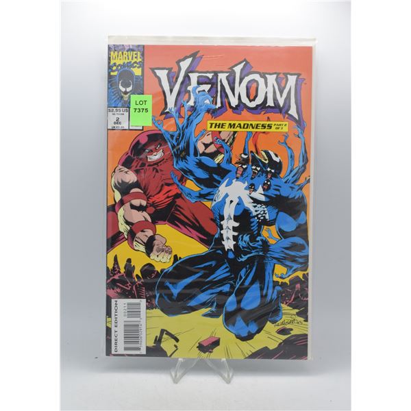 1993 MARVEL VENOM THE MADNESS #2