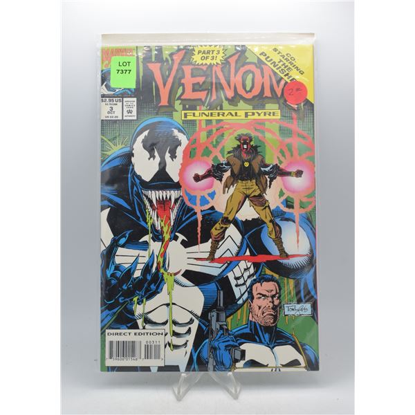 1993 MARVEL VENOM: FUNERAL PYRE #3
