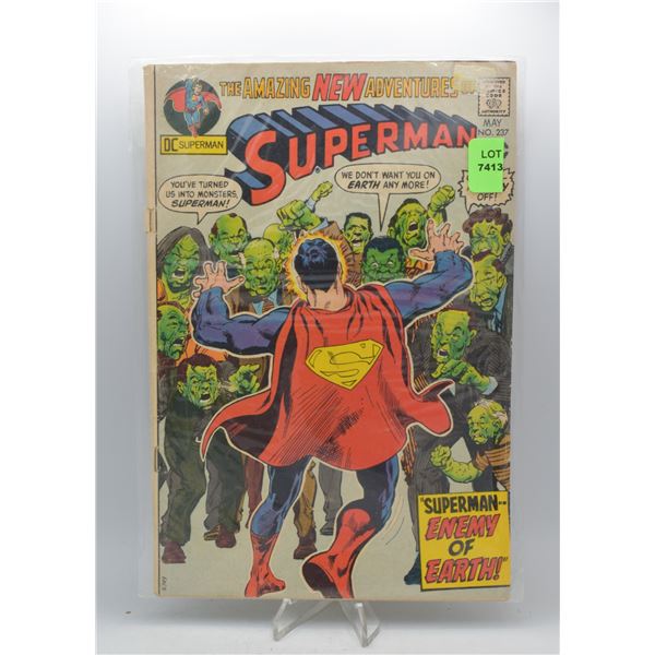 1971 DC AMAZING NEW ADVENTURES OF SUPERMAN #237