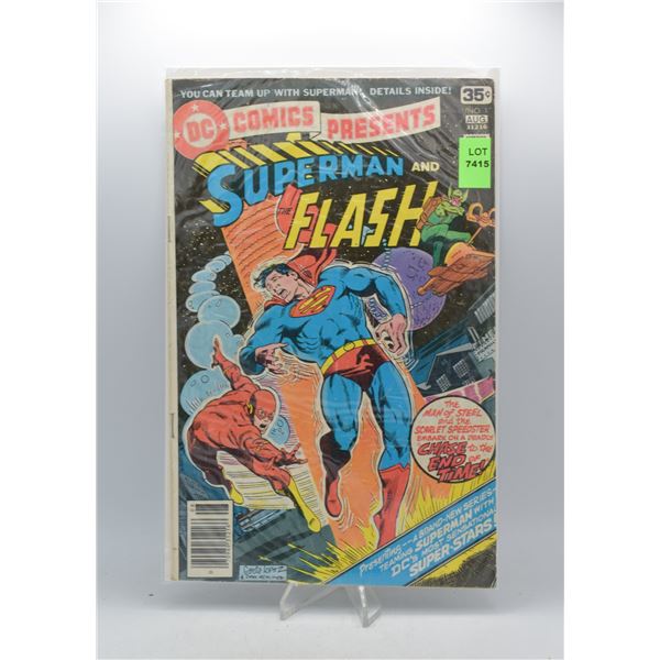 1978 DC DC COMICS PRESENTS SUPERMAN & THE FLASH