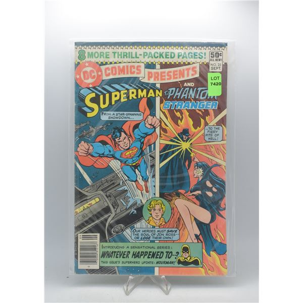 1980 DC DC COMICS PRESENTS SUPERMAN & PHANTOM