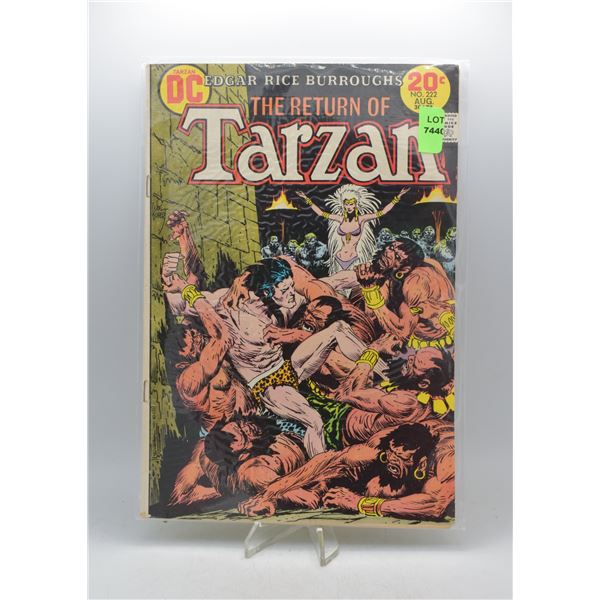1973 DC RETURN OF TARZAN #222
