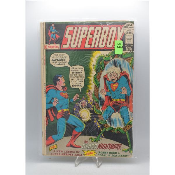 1972 DC SUPERBOY #184