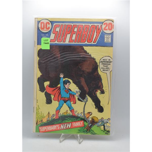 1972 DC SUPERBOY #192
