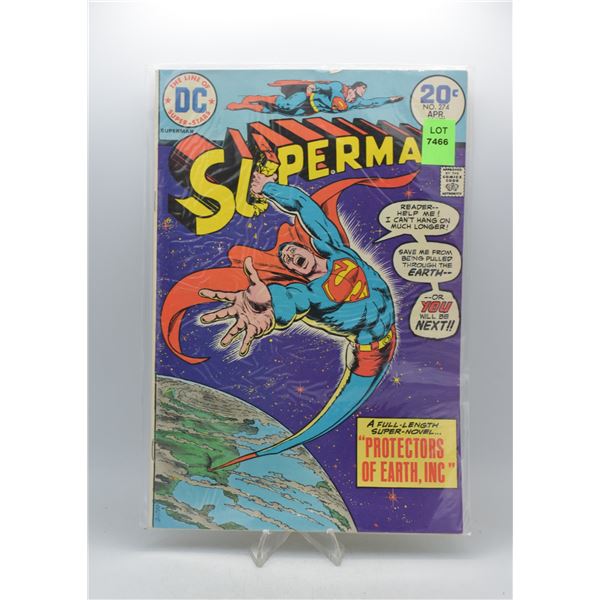 1974 DC SUPERMAN #274