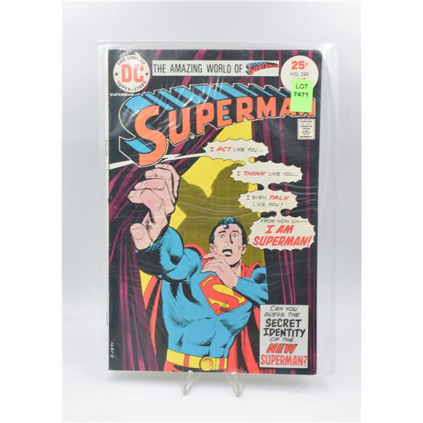 1971 DC SUPERMAN #288