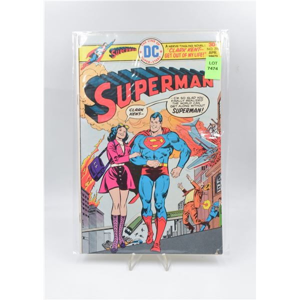 1976 DC SUPERMAN #298