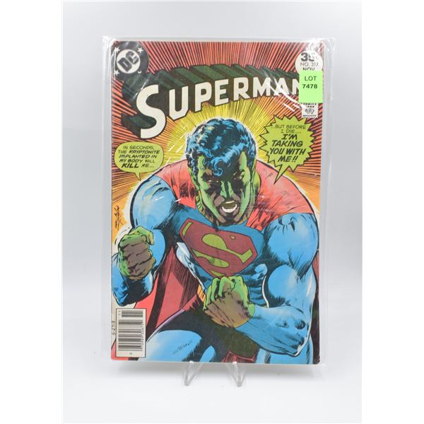 1977 DC SUPERMAN #317