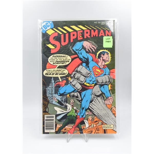 1978 DC SUPERMAN #325