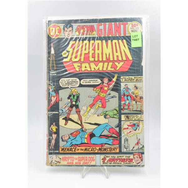 1975 DC SUPERMAN FAMILY GIANT #173