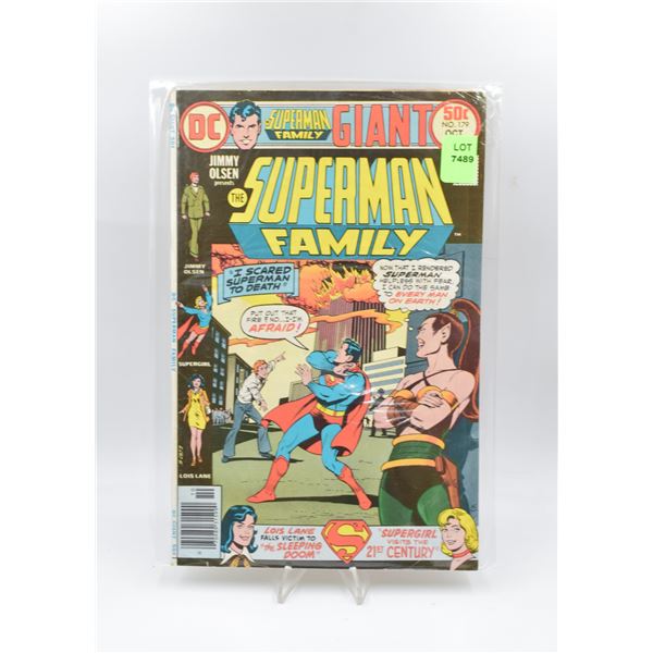 1976 DC SUPERMAN FAMILY GIANT #179
