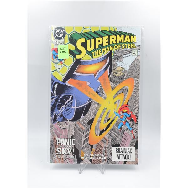 1992 DC SUPERMAN THE MAN OF STEEL #9