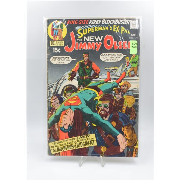 1970 DC SUPERMANS EX PAL THE NEW JIMMY OLSEN #134