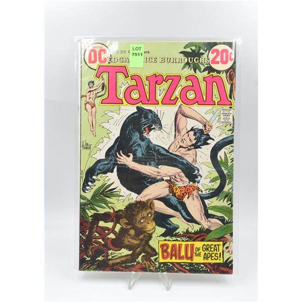 1972 DC TARZAN #213