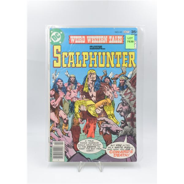 1977 DC WEIRD WESTERN TALES SCALPHUNTER #42